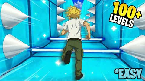 ⭐ 100 LEVELS OF PARKOUR ⭐ VERY EASY 8267-5588-6030 by vynex - Fortnite