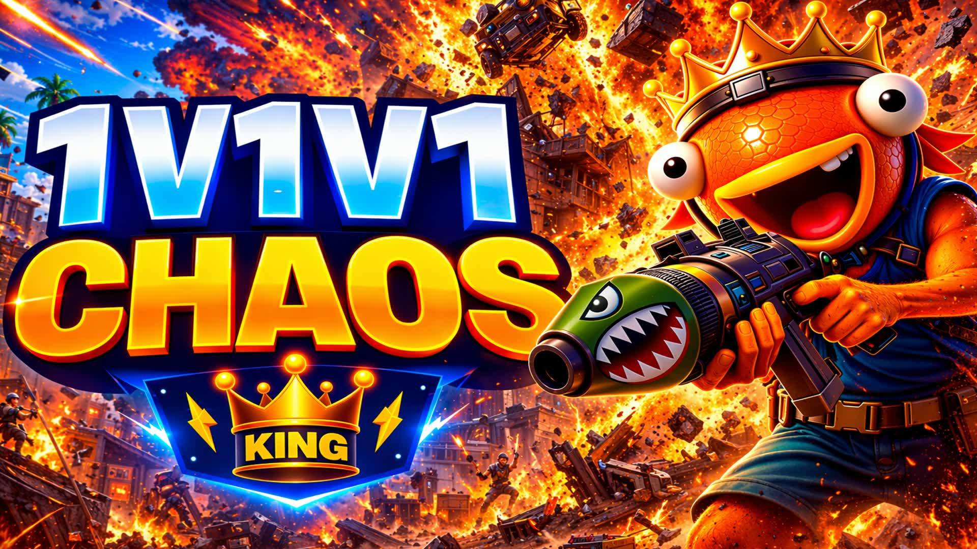 CHAOS ARENA AURA KING POWER UPS FFA