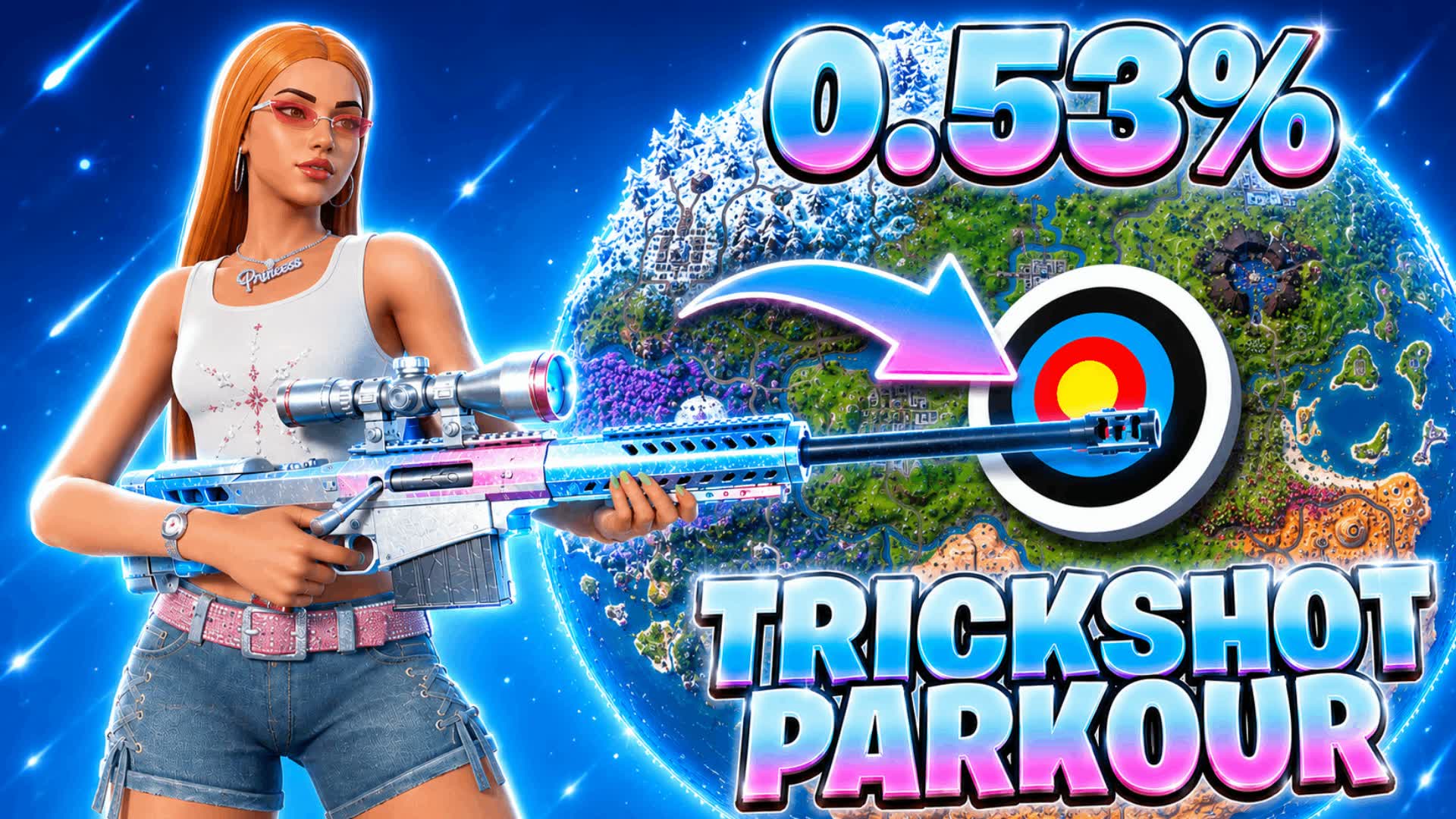 🪙💰 GOLD RUSH TRICKSHOT PARKOUR UNC⛏️🎯
