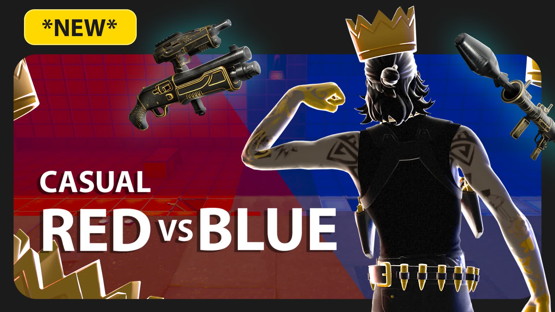 Casual Red VS Blue 🔴🔵