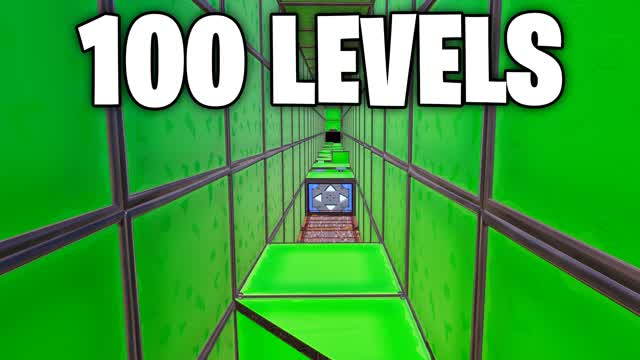 GREEN 100 LEVELS PARKOUR