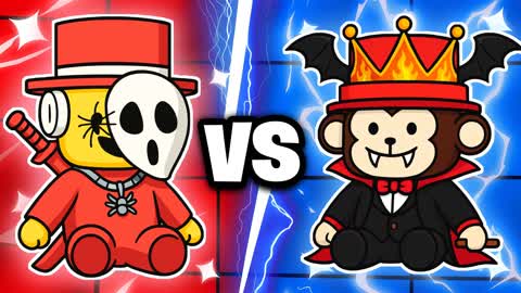 COOKED RED VS BLUE 🔴🔵 LIVELY HALLOWEEN