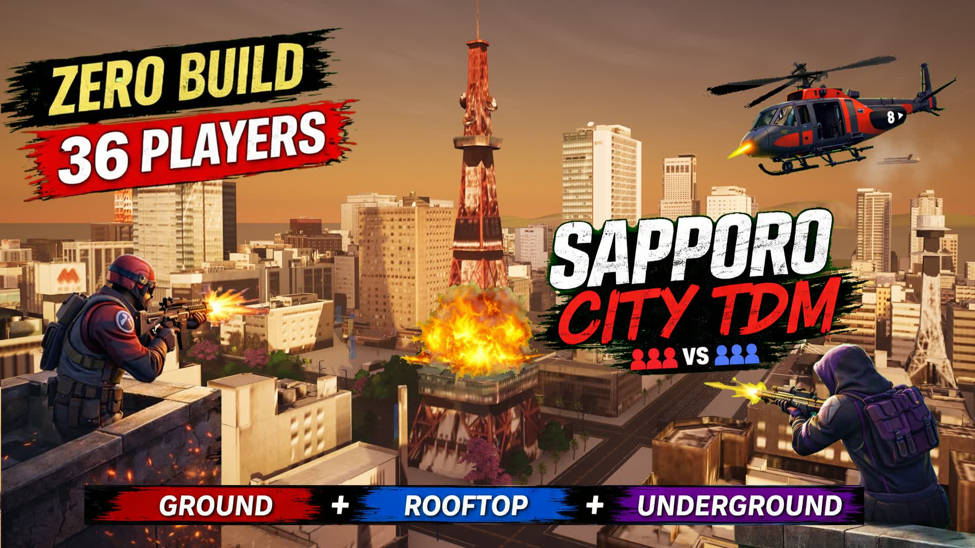 SAPPORO CITY JAPAN zero build TDM