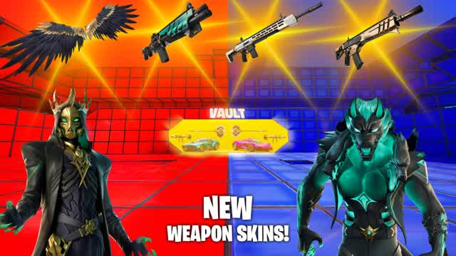🔴RED VS BLUE🔵 ⭐NEW WEAPON⭐