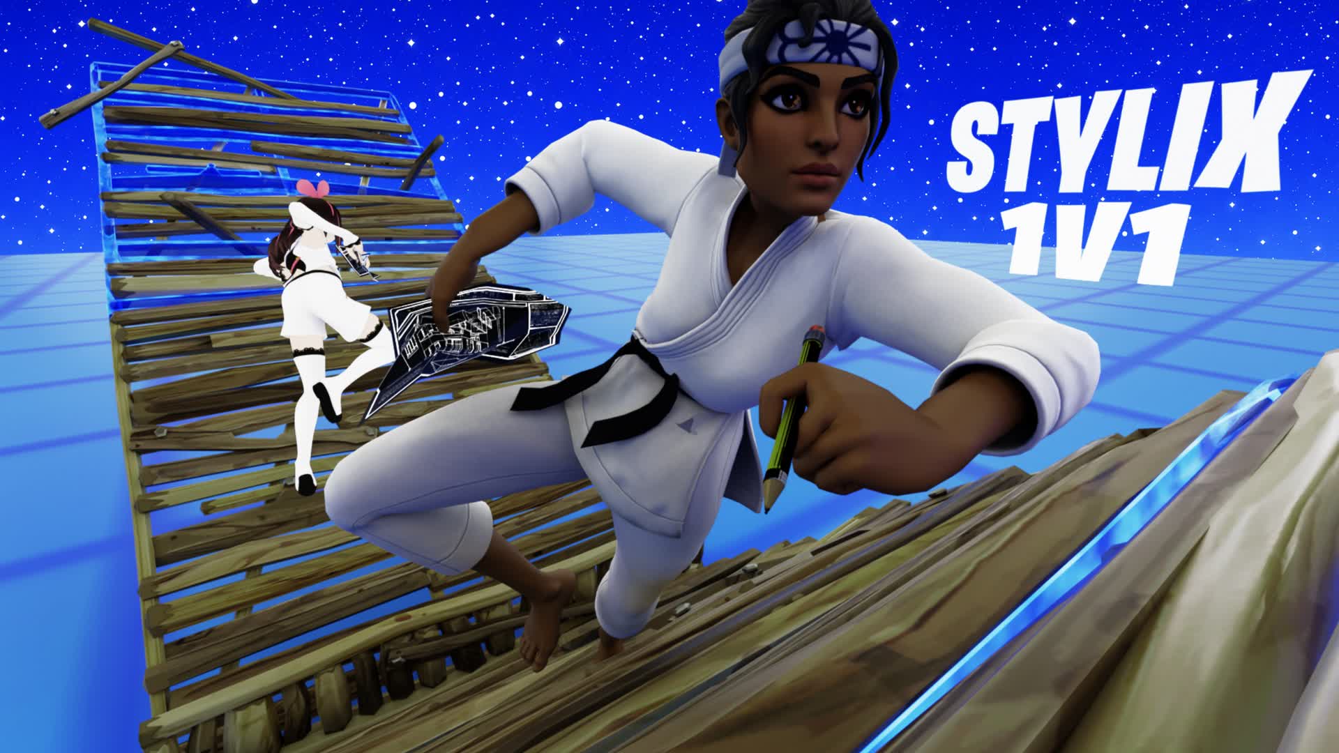 STYLIX 1V1 BUILD FIGHT ( 200 POMPE )