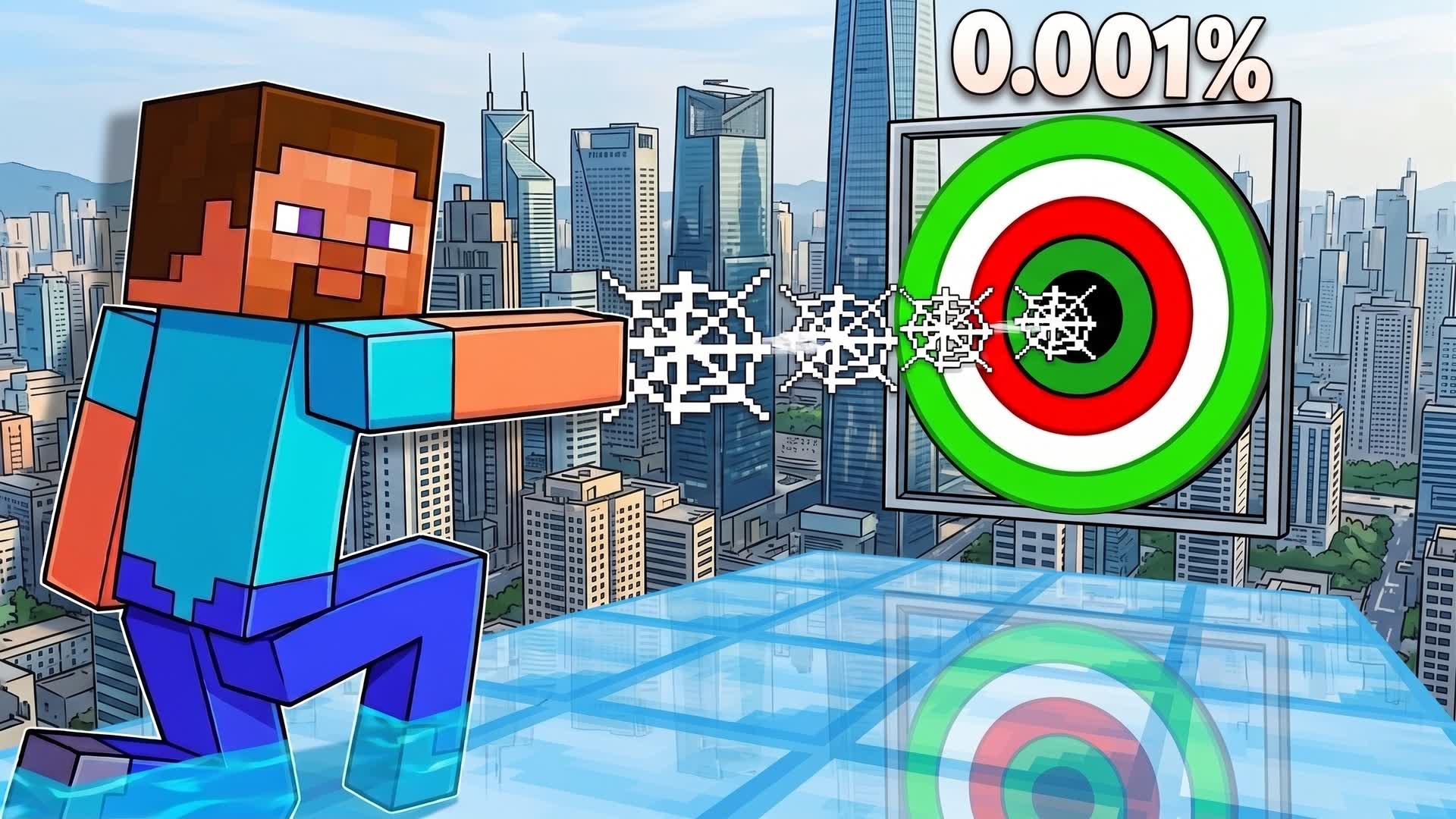 ⛏️ TRICKSHOT MINECRAFT RUSH 80 Levels ⚡