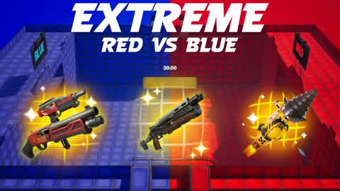 EXTREME RED VS BLUE🔴🔵