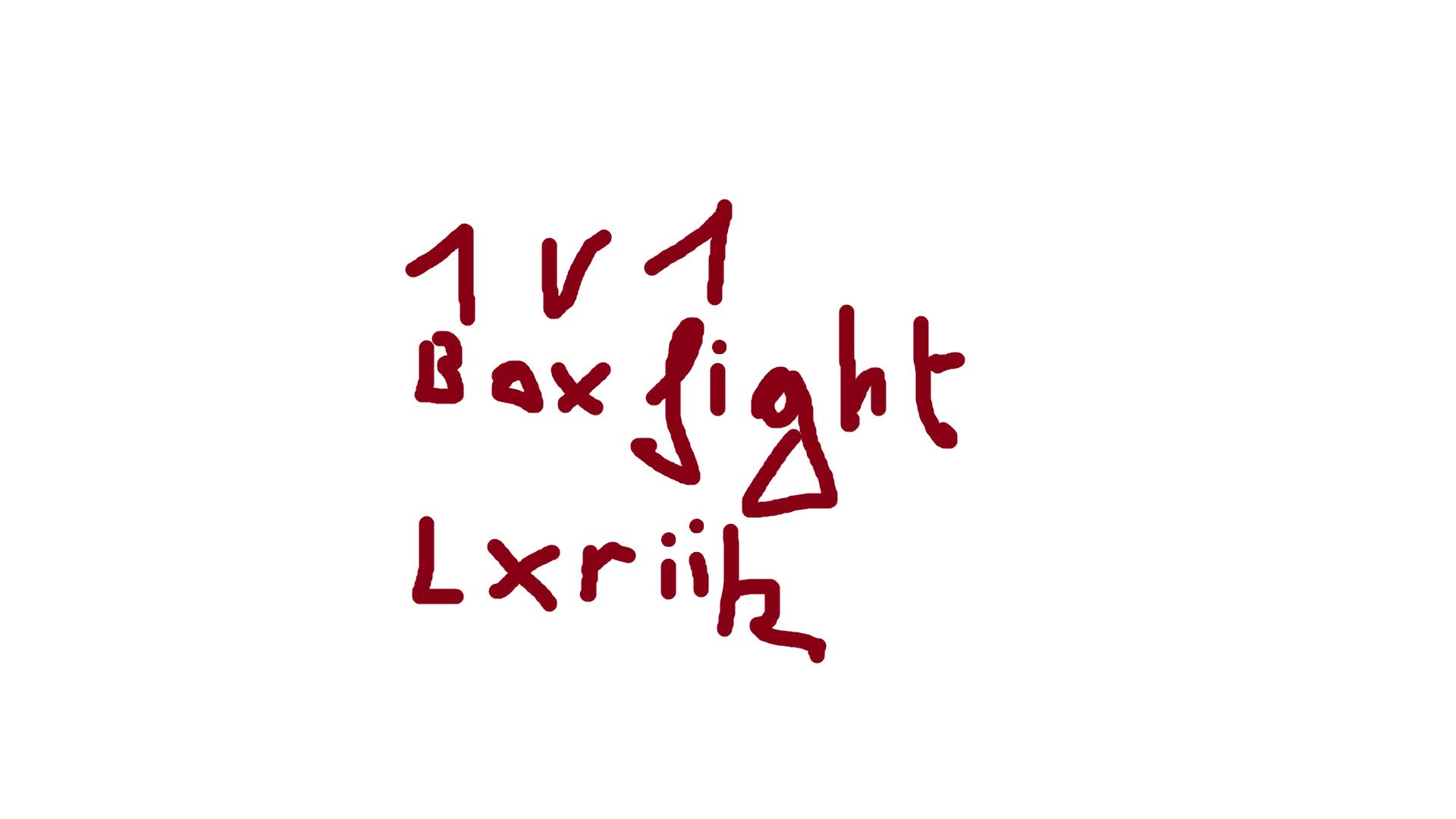 FAST 1V1 BOXFIGHT lxriik