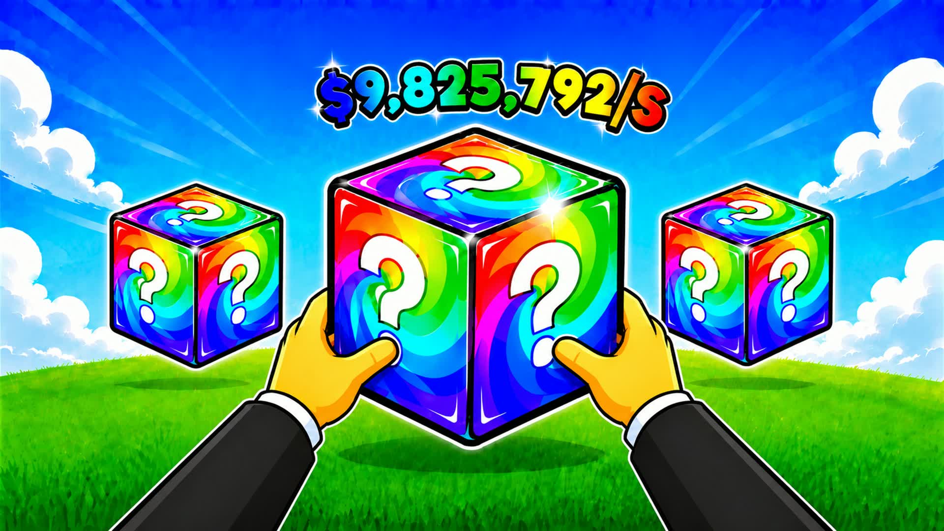 COLLECT A LUCKY BLOCK