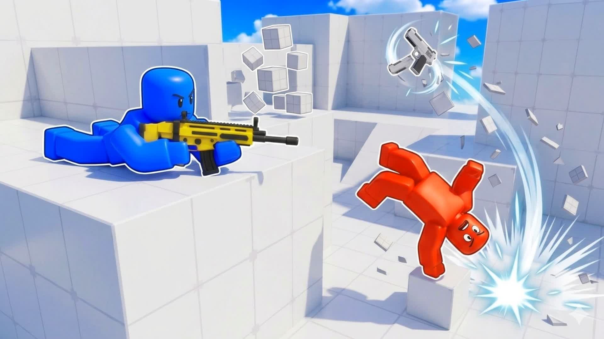 ⚔️ RED VS BLUE CHAOS WAR 🔥