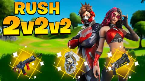 RUSH 2v2v2 ZERO BUILD 🎯