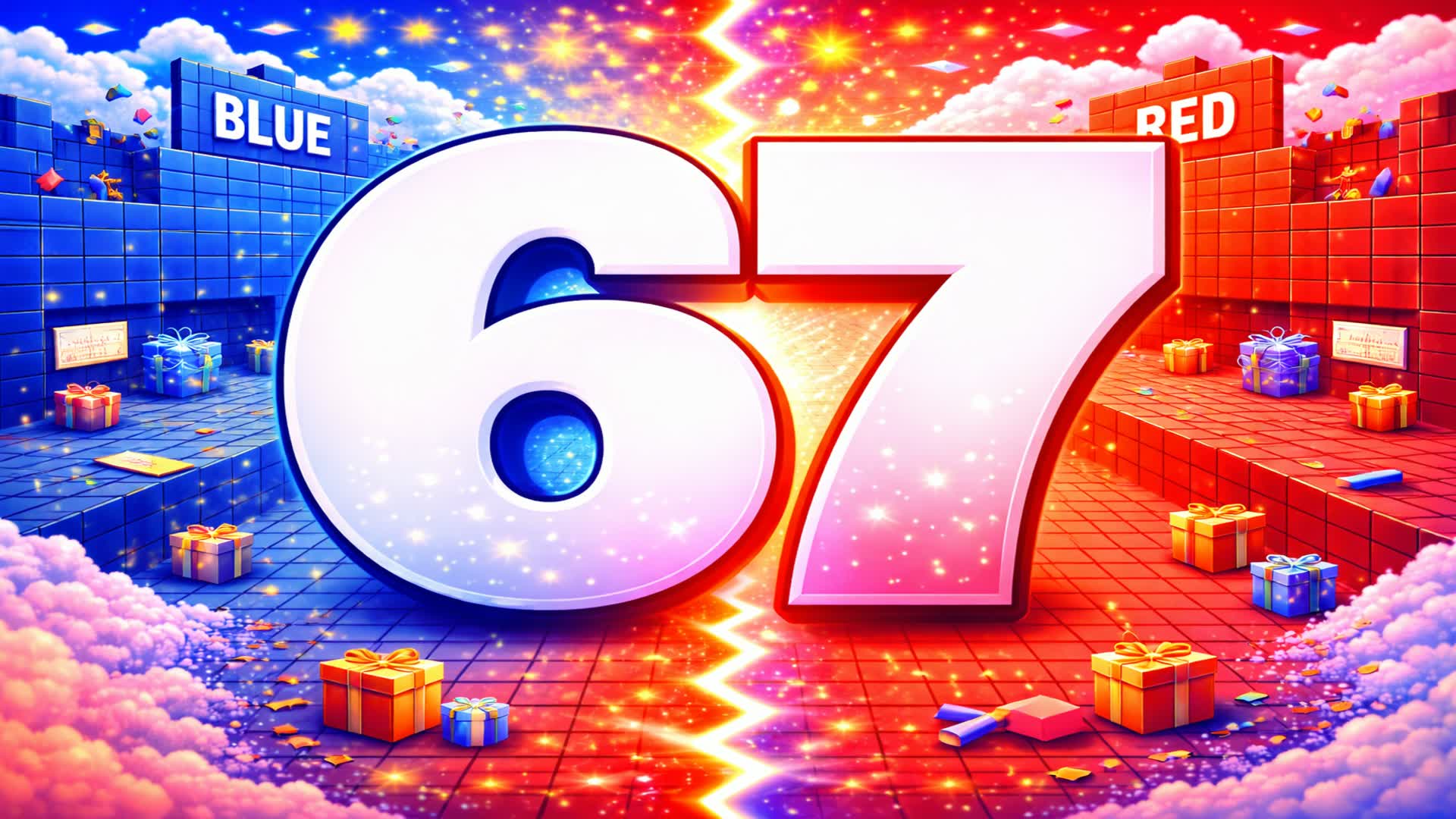 EVERY GUN FUNNY RED VS BLUE🔴🔵