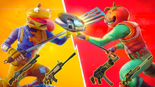 CRAZYY DURRR BURGER VS TOMATO HEAD 🍔🍅