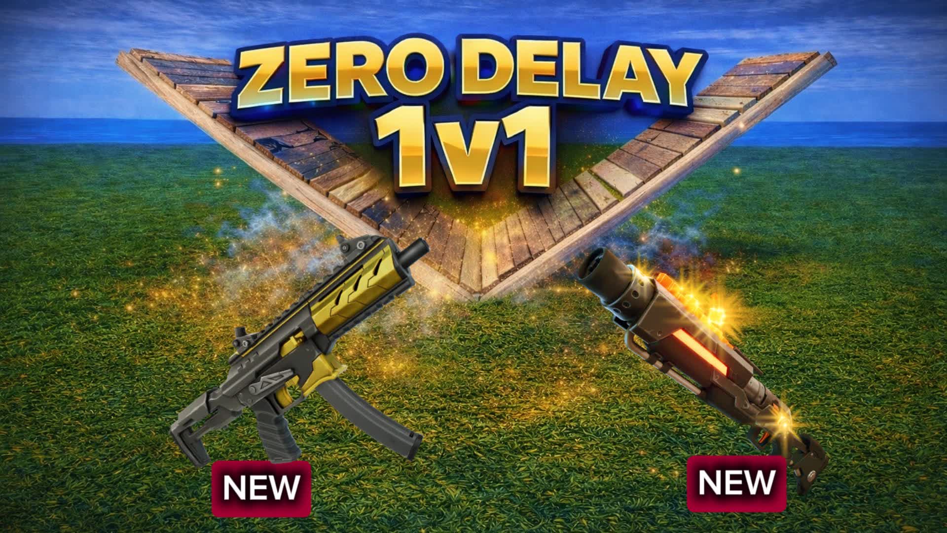 INSANE ZERO DELAY 1v1 MAP ?