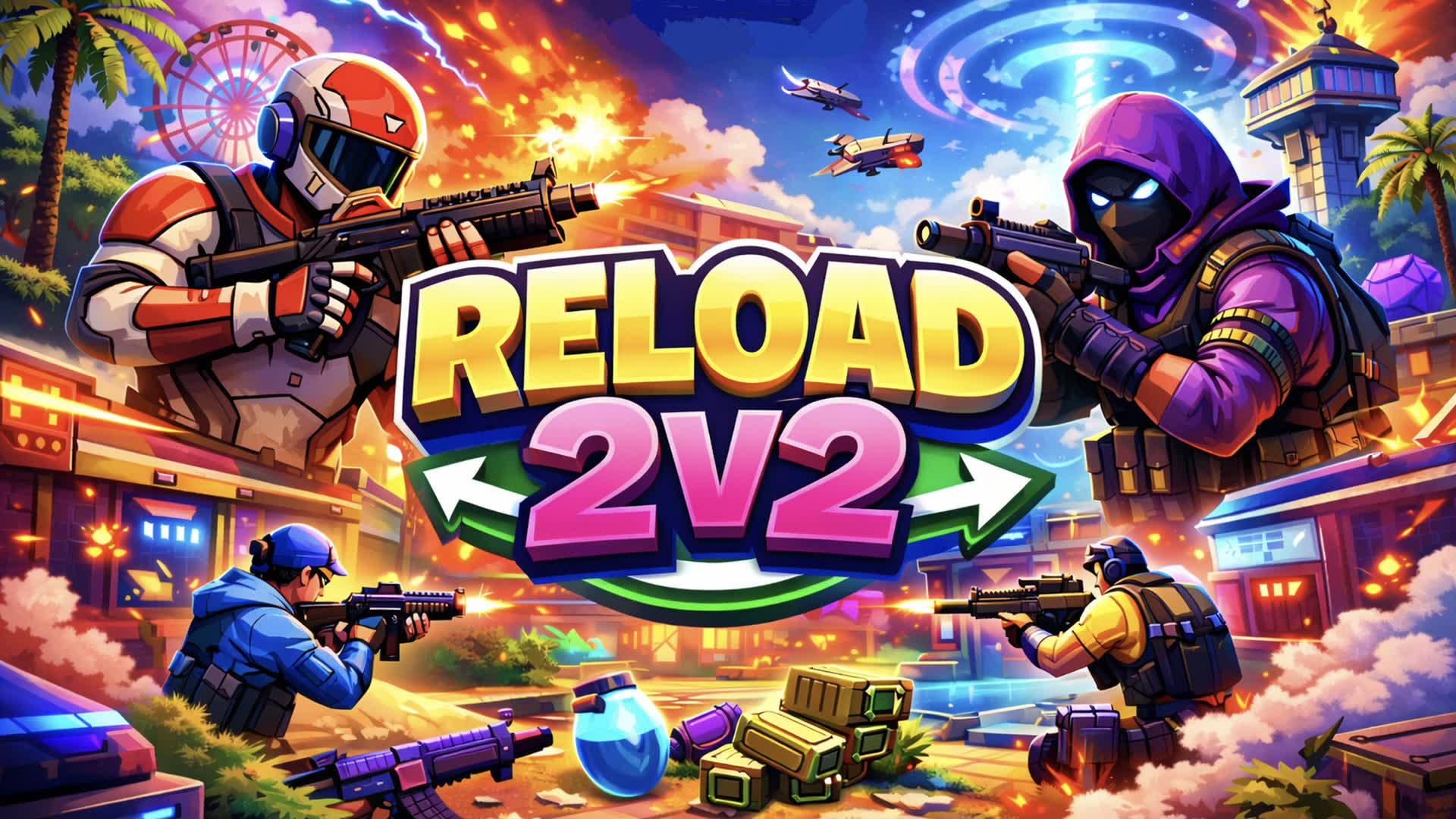 RELOAD 2v2 | CITY FIGHT BATTLE