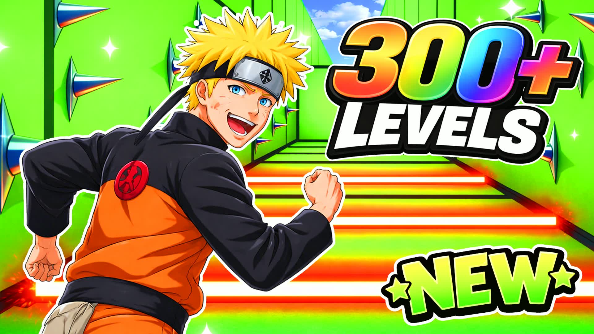 RAINBOW PARKOUR 300+⭐️