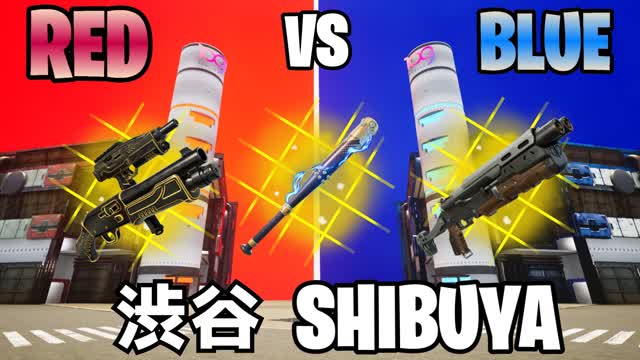 RED VS BLUE SHIBUYA109