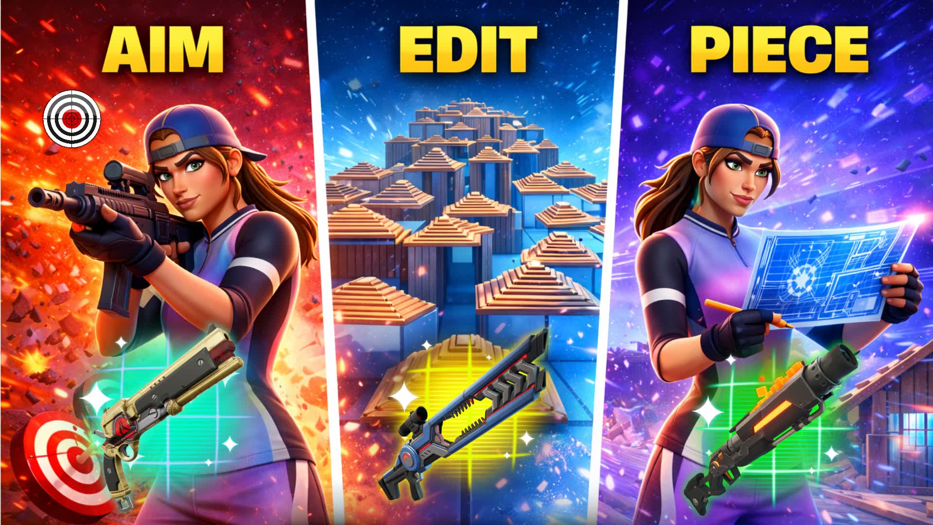 PRATIQUE SUA MIRA - AIM • EDIT • PIECE -