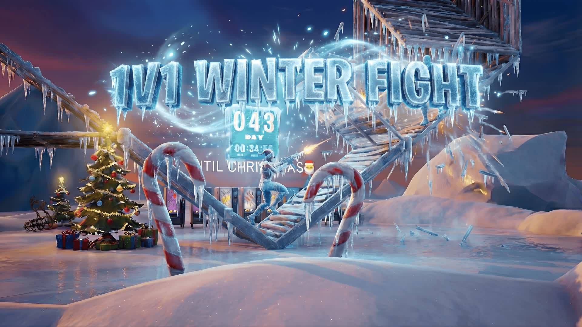 ❄️1V1 WINTER FIGHT❄️