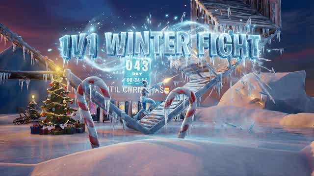 ❄️1V1 WINTER FIGHT❄️