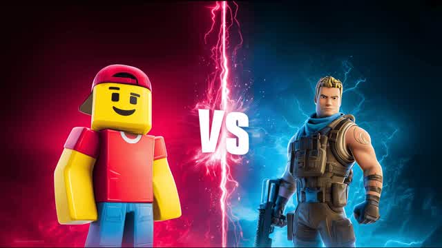 Roblox VS Fortnite 🔴🔵