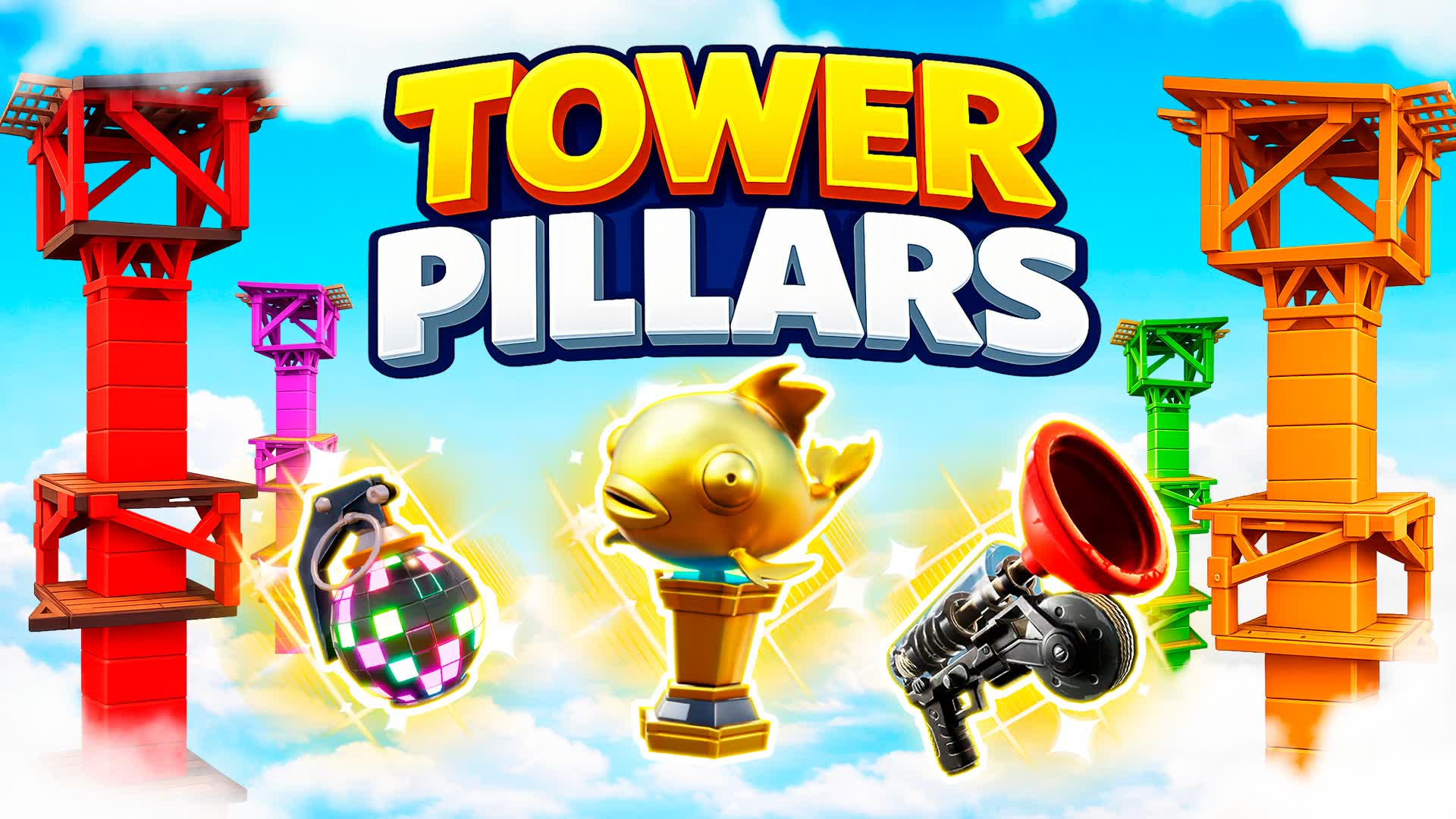 LUCKY TOWER PILLARS - fortnite