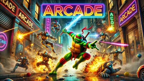 ARCADE - NINJA TURTLES