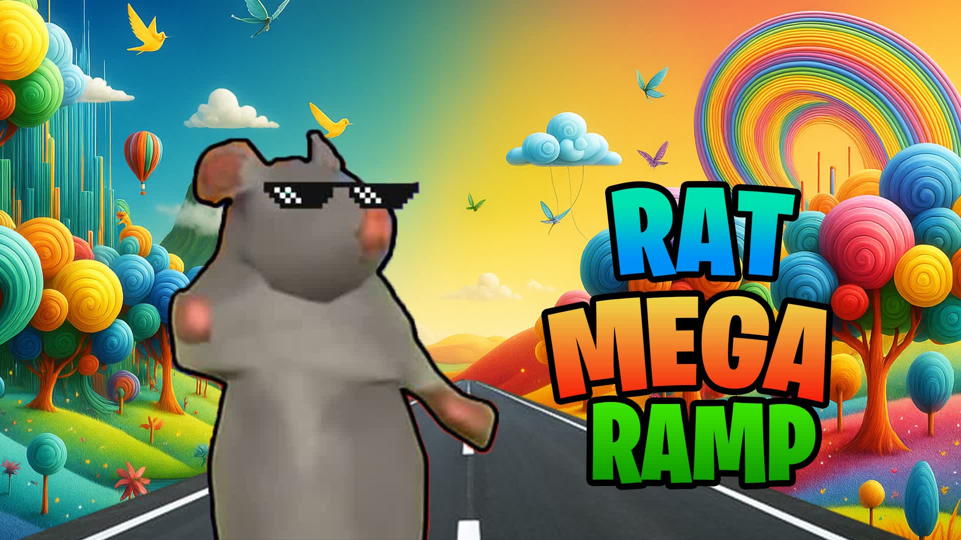 🌈🐀RAT MEGA RAMP🌈 1293-2937-7739 by tinary - Fortnite Creative Map Code ...