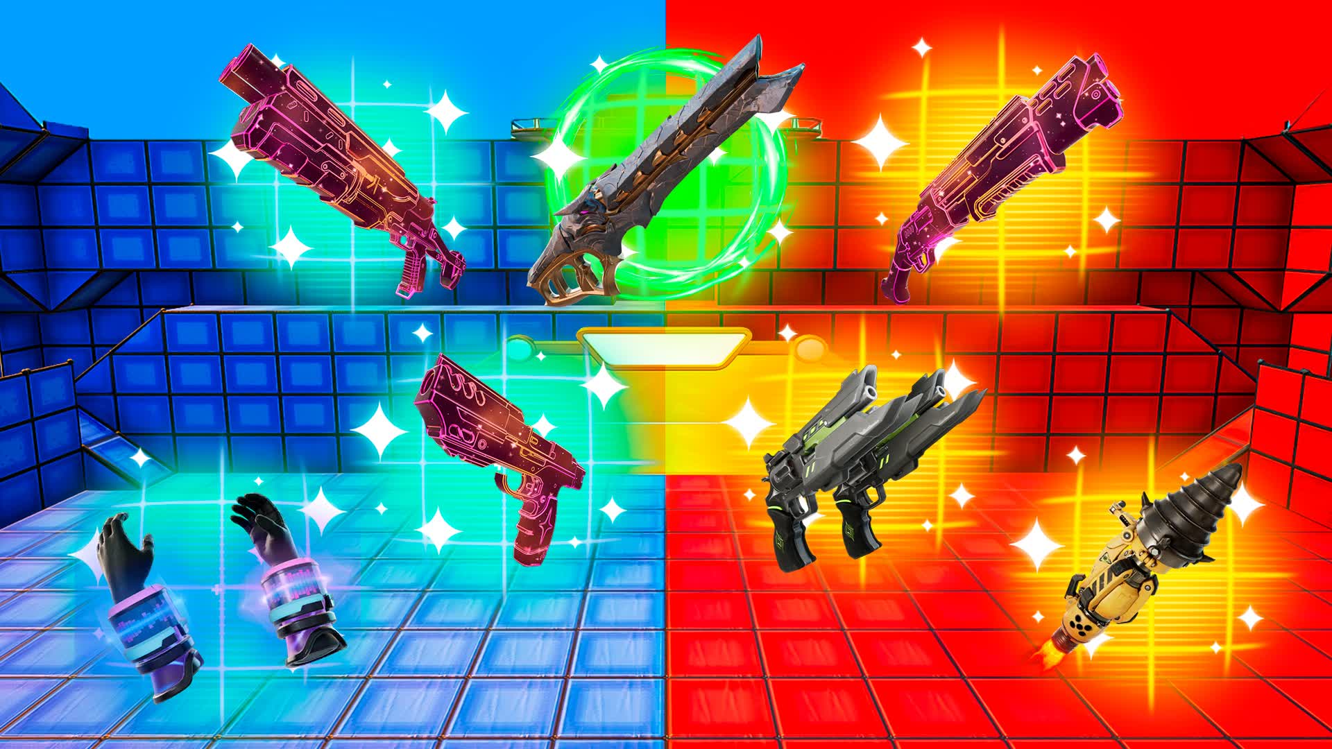 SIMPLE RED VS BLUE 🔴🔵 NEW COMBAT