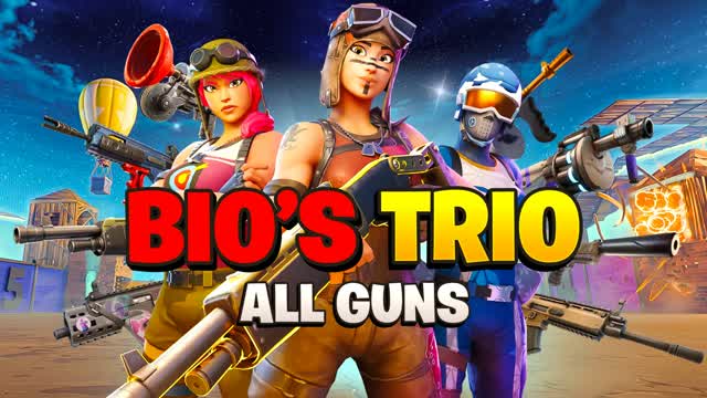 💚BIOS TRIO - ZONE WARS - ALL GUNS🌀