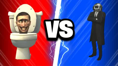 SKIBIDI TOILET VS CAMERA MAN 🔴🔵
