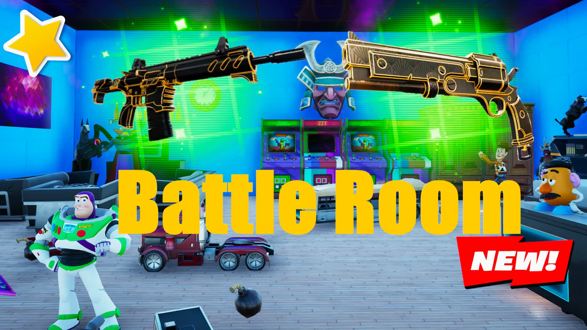 ⭐Battle Room🎯 1008-2753-0418 by vikingamer - Fortnite Creative Map Code ...