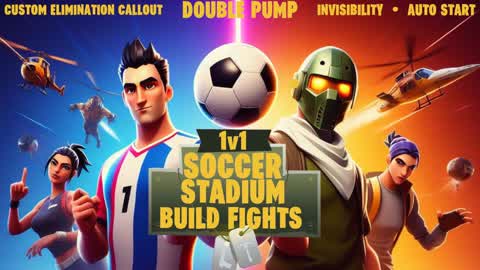 1v1 Soccer Stadium Build Fights