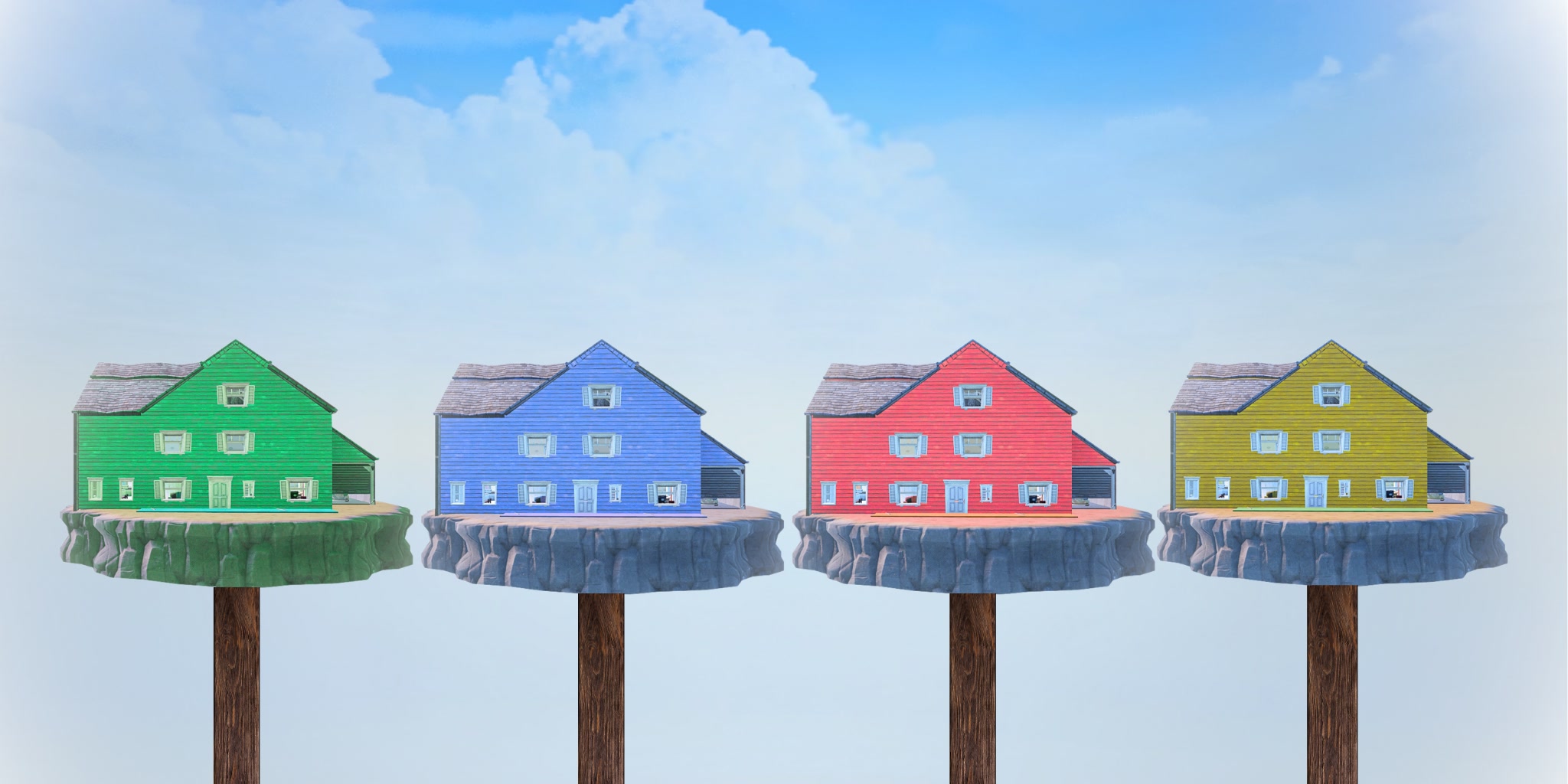 HOUSE PILLARS
