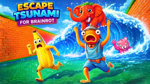 ESCAPE TSUNAMI TO CATCH BRAINROTS [NEW]