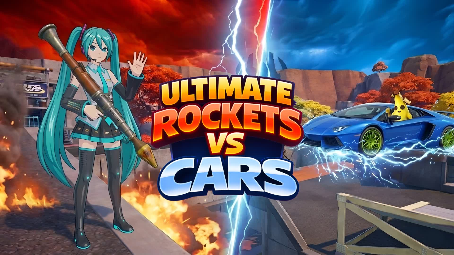 ULTIMATE ROCKETS VS CARS