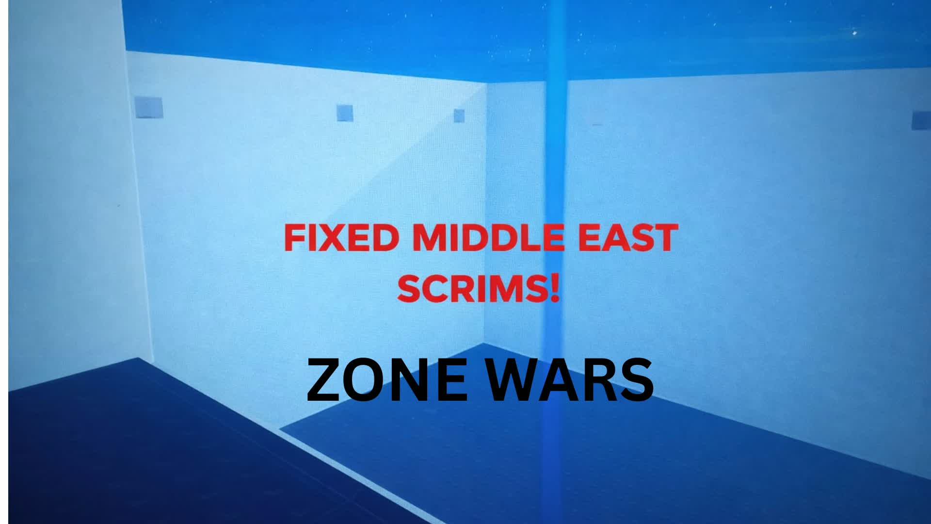 中東スクリム（ゾーンウォーズ）を修正しました