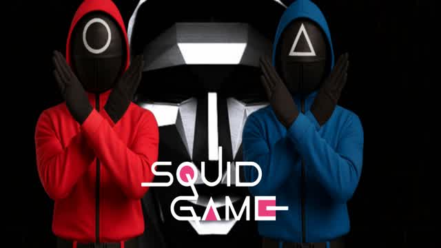 Squid game rumble red vs blue