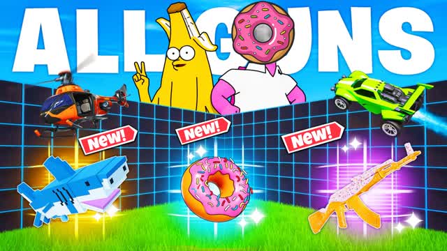 DONUT 1V1 FFA - ALL GUNS & RIDES