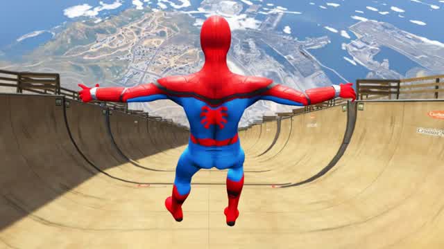 SPIDERMAN MEGA RAMP