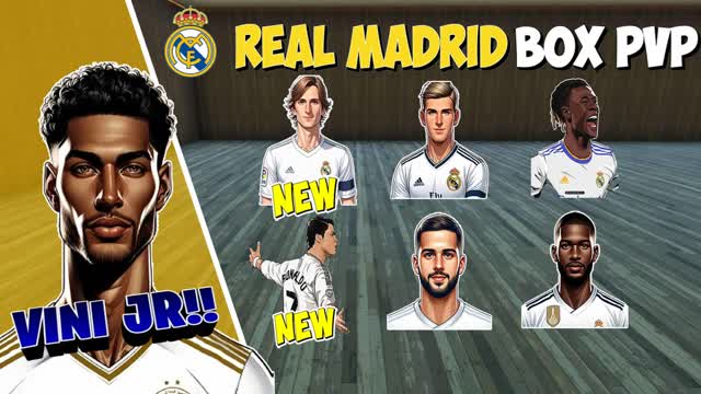 REAL MADRID BOX PVP 📦
