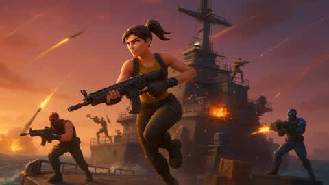 Capture the Ship Team Deathmatch