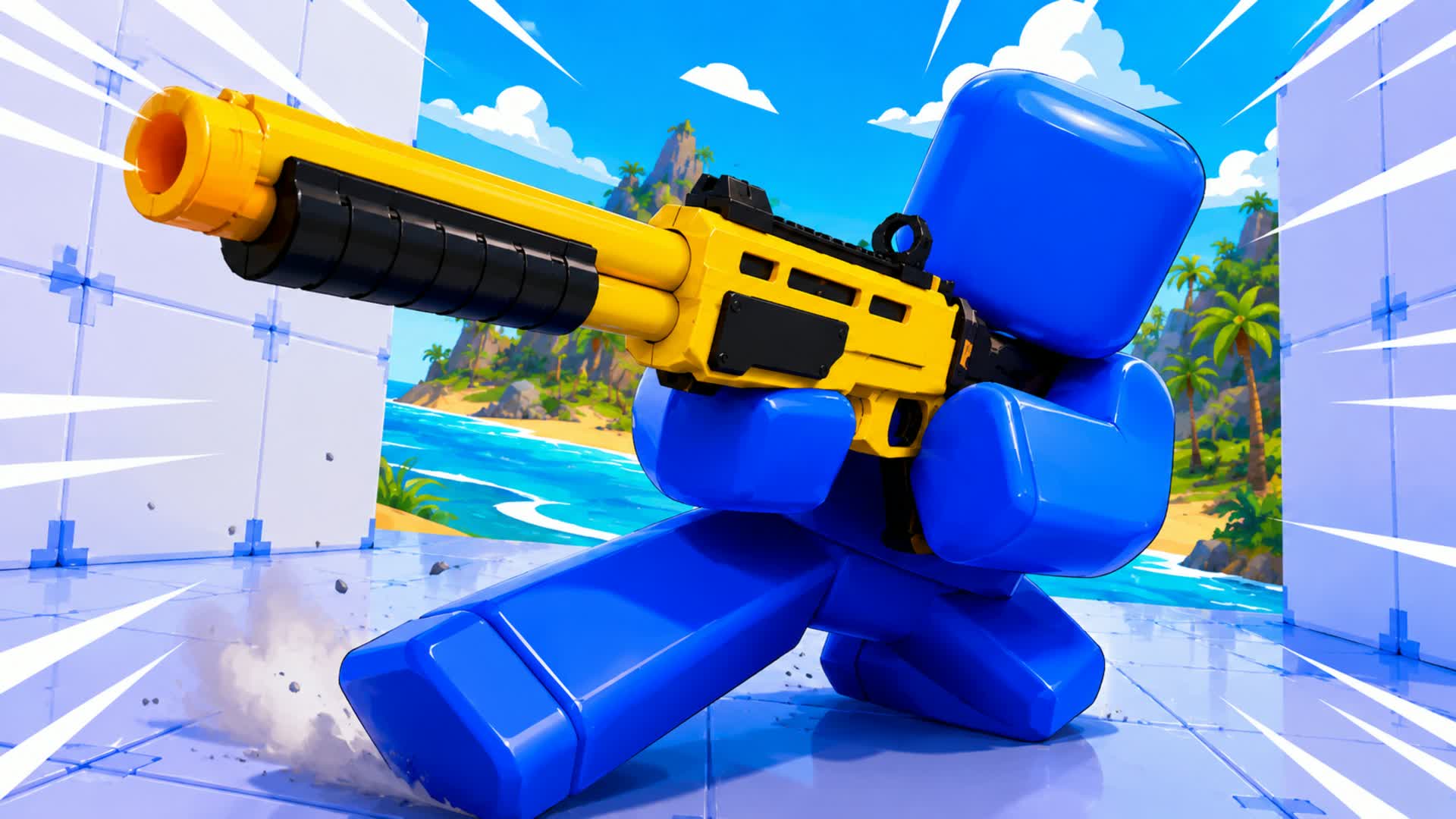 XD RED VS BLUE 🔴🔵EVERY GUNS 🤣 XD