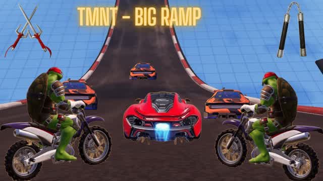 TMNT - NEW RAMP GAMES (ALL CARS)