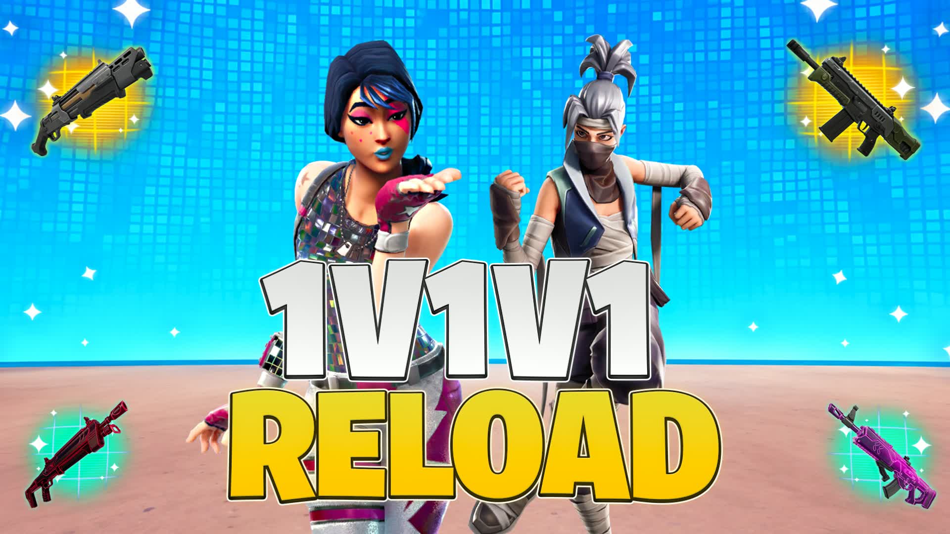 1V1v1 Reload - ريلود الصحراء