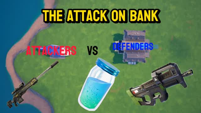 Defenders vs Attackers bank vault