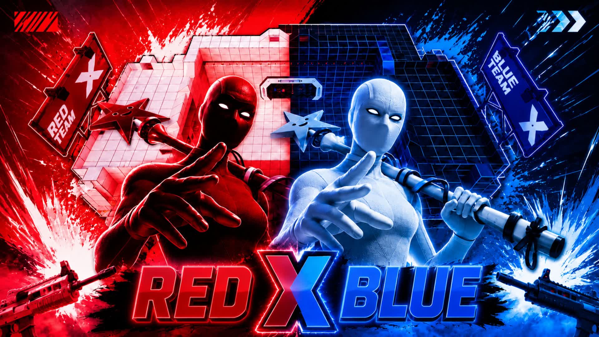 🔴🔴RED X BLUE🔵🔵チーム