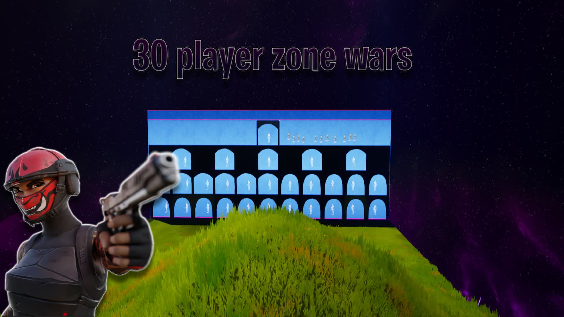 30 PLAYER ZONE WARS 6790-1413-7501 by kwixfnr - Fortnite Creative Map ...