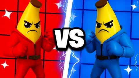 PEELY BANANA RED VS BLUE 🔴🔵