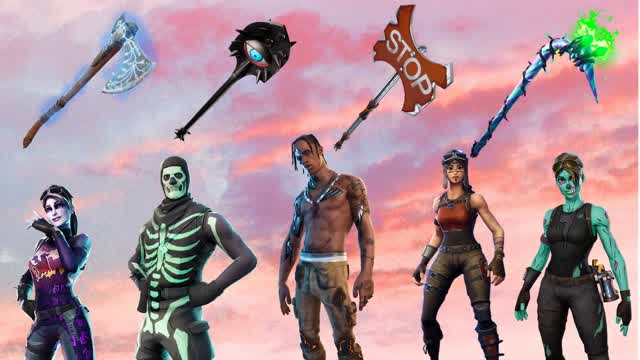SKINS BUILD FIGHT 1V1